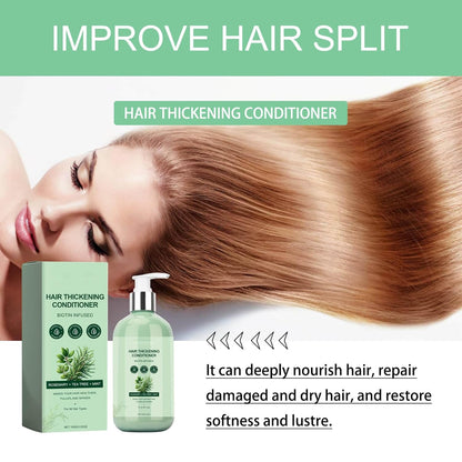 Rosmarin Conditioner, Spülung Für Geschädigtes & Trockenes Haar, Rosmarin Haarspülung Für Haarwachstum & Kopfhautpflege, Haarausfall Und Dünnes Haar, Wachstums-Shampoo